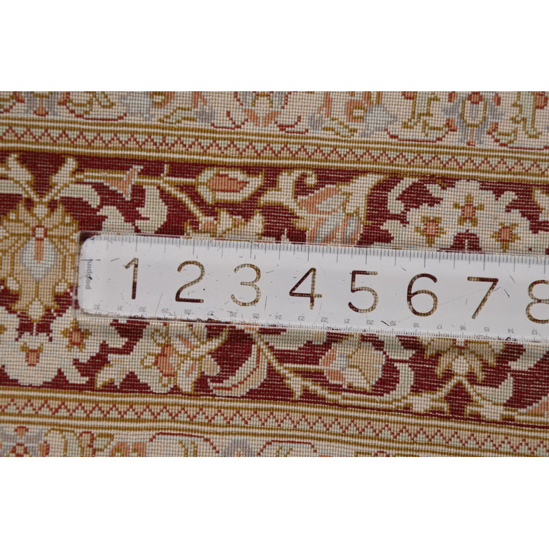 Tapis 100% soie fait à la main 4 x 6