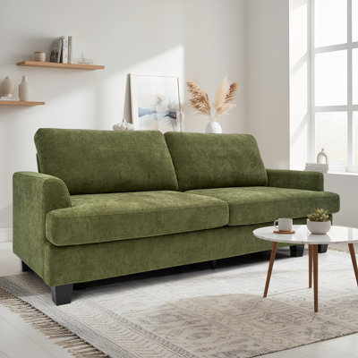 Recessed Arm Upholstered Sofa