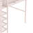 Alexandreia Metal Loft Bed with 4-Tier Shelves and Storage-1768947672-1780834314