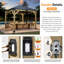 10 pi. L 10 pi. D Pavillon de jardin en bois-93818301