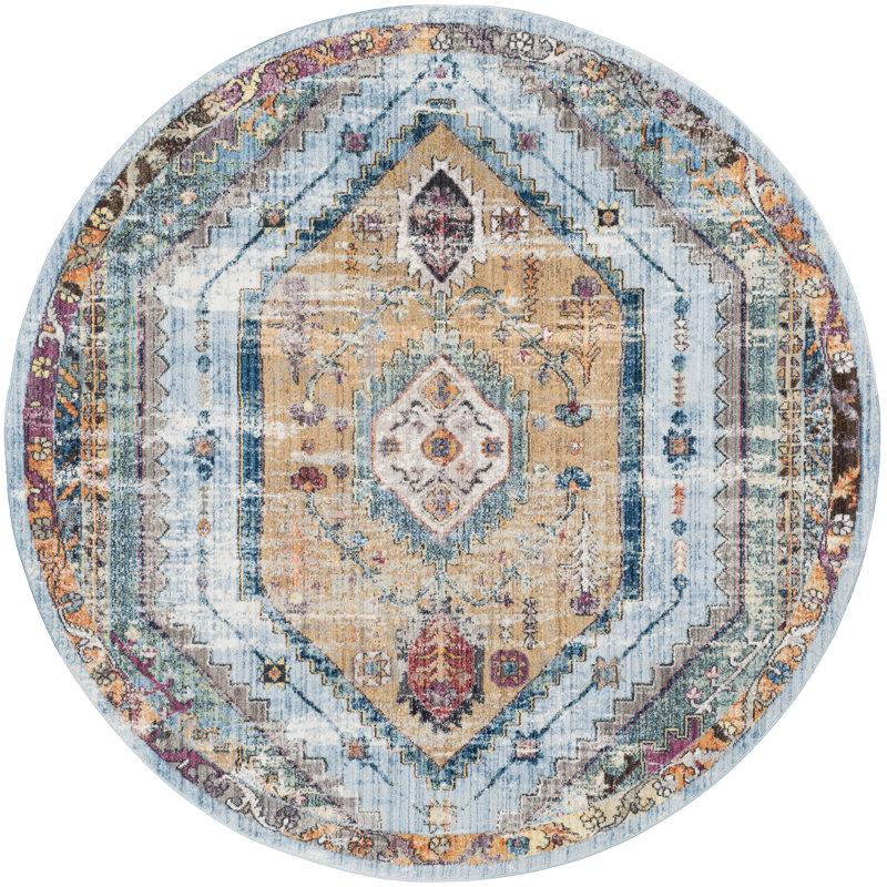 Tapis oriental performance Bristol, Rond 7 pi
