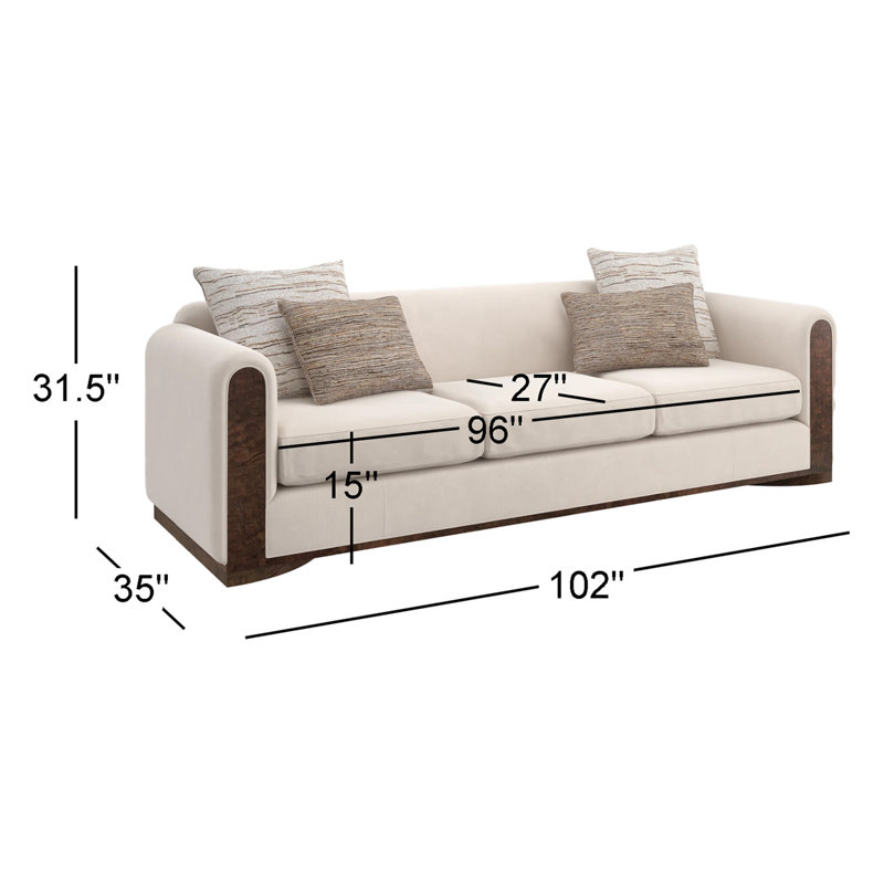 Dimitri 102" Upholstered Sofa