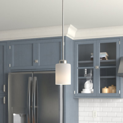 Luminaire suspendu cylindrique à 1 lumière Dixon