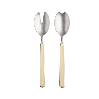 Fantasia Pewter Salad Serving Set - Sesame