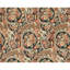 Hand Knotted Wool Area Rug in Green And Ivory