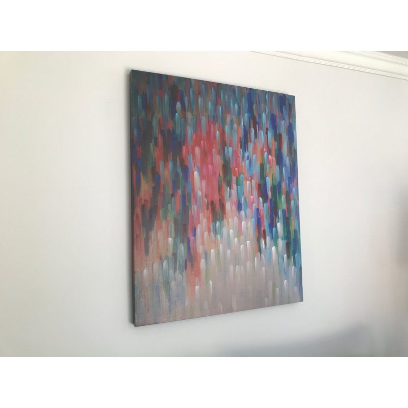 Abstract - Wrapped Canvas Painting