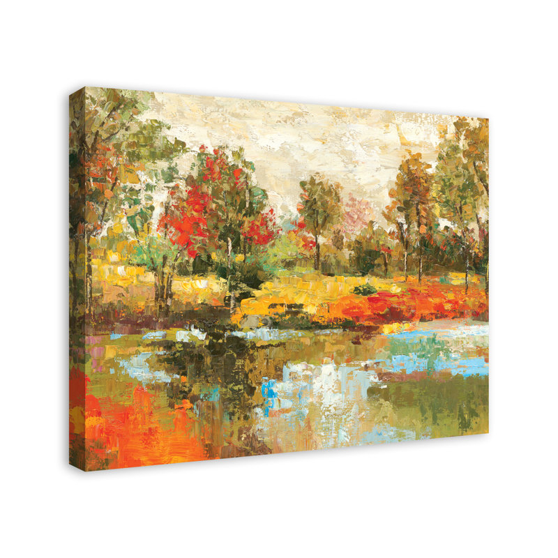 Paysage - Reproduction d'art sur toile sans cadre