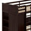Lit mezzanine Rachele avec lit autonome, tablettes, bureau et garde-robe-836028128