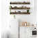 3 Piece Oak Floating Shelf