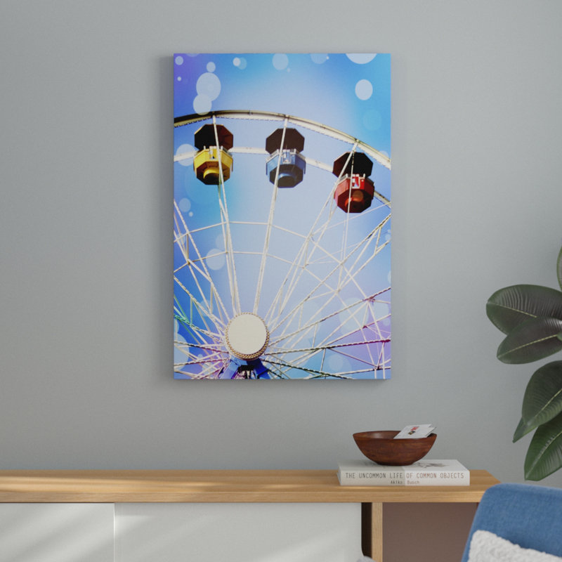 Carnival Blues III by Sylvia Coomes - Photograph Print, 91cm H x 61cm W, Wrapped Canvas