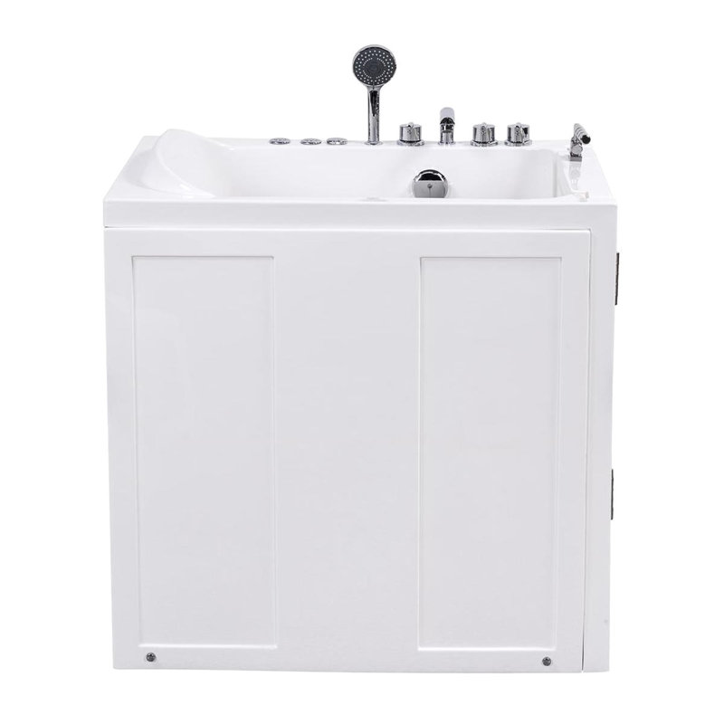 1000mm x 700mm Freestanding Acrylic Bathtub, Yes
