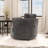 40.35"w Upholstered Cheniile Barrel Accent Swivel Chair-2079189372