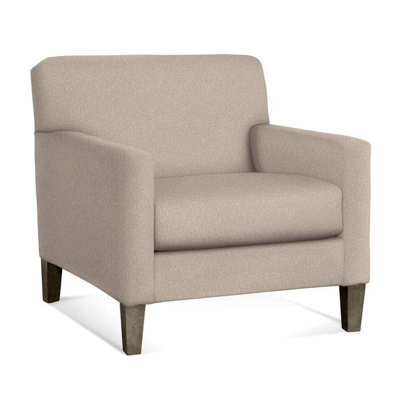 Tampa Armchair, Eggshell Crypton Performance; 0884-93, Havana