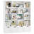 49.4" 5-Tier Cube Storage Bookcase With 4 Drawers,Open Bookshelves