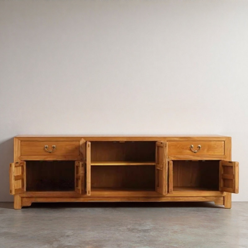 Meuble télé simple et créatif, Brun