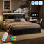 Upholstered Ottoman Storage Bed-110939816