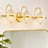 Neven 3 -Light Glass Globe Vanity Light Under the Mirror