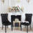 Tufted Velvet Wing Back Side Dining Chairs-747323165-747323153