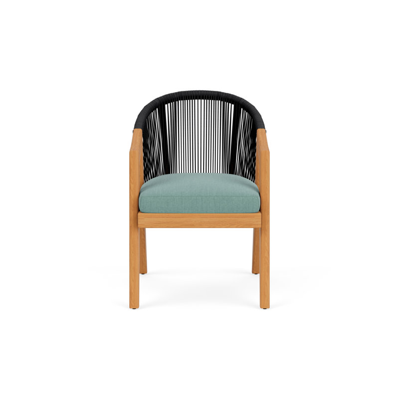 Alpine Outdoor Dining Armchair, Loveboat Mint