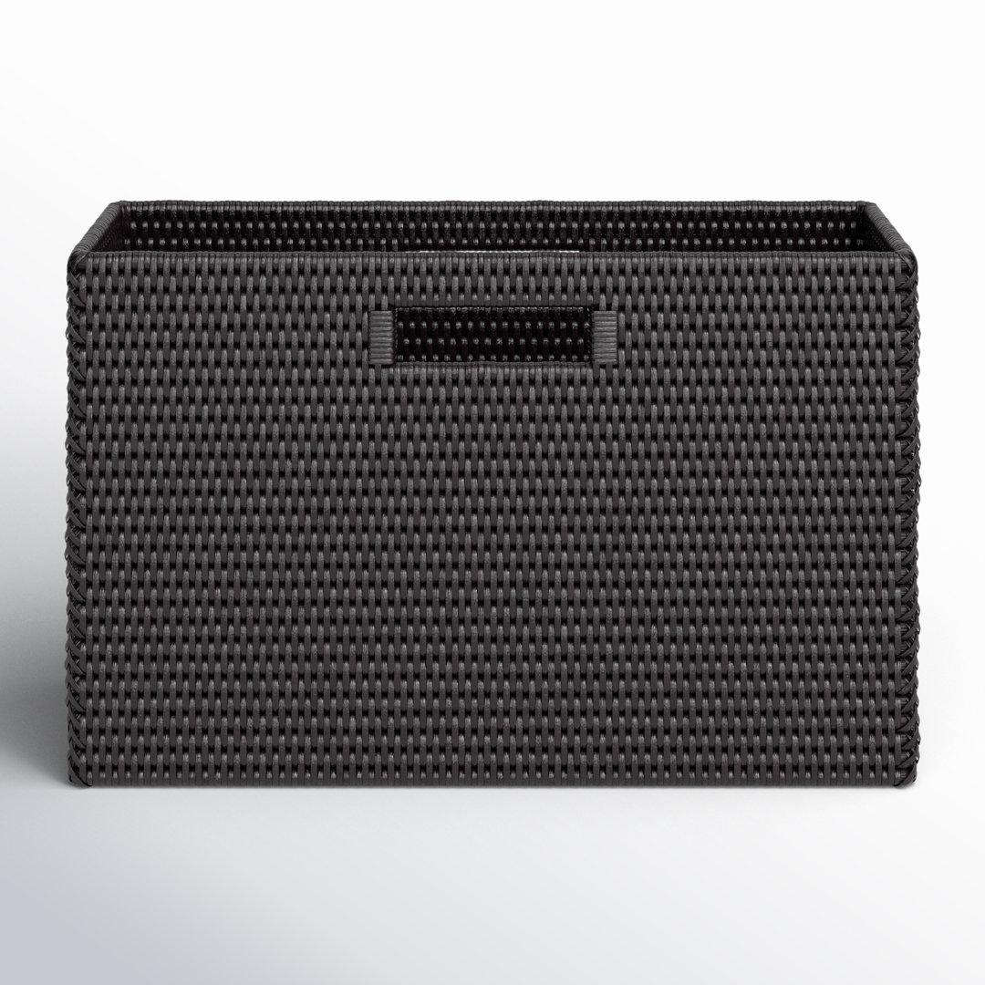 Wicker Free Standing Magazine Rack Birch Lane™ 