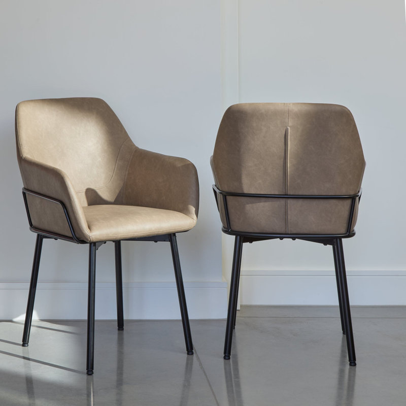 45cm H Metal Accent, Beige
