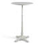 Table de salle à manger à piédestal en acier à hauteur de bar 23,62 po Feinstein-1811042518