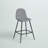 Heilig Upholstered Counter Stool with Metal Frame-1867534930