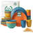 40-Piece Premium Wheat Straw Dinnerware Sets Service For 8, Unbreakable Plates And Bowls Set Cups Sets, Dinner Plates, Bowls For Kitchen,Dishwasher And Microwave Safe Dishes Set Multi