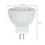 3 Watt Clear LED Bulb-25628949