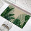 Paillasson 36 x 24 Coastal Decor, Lush Tropical Monstera Leaf
