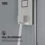 Système de douche à 4 jets de 58 po avec douchette à main et pomme de douche réglable Bowery H 58 po x l 5 po-55848635