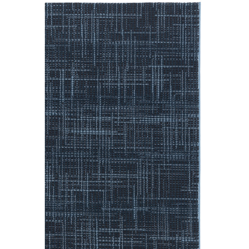 Mila 228 Performance Abstract Rug, Square 6'7"