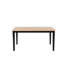 Stiefel 6 - Person Rubberwood Solid Wood Dining Set