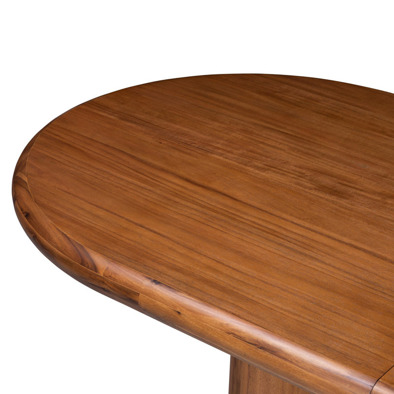 Paden Extension Dining Table-Worn Oak, Sandy Acacia