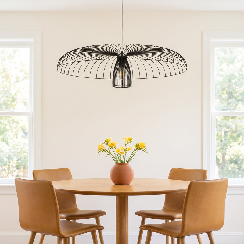 Reza Dimmable Chandelier, 10.63" H x 38.7" W x 38.7" D