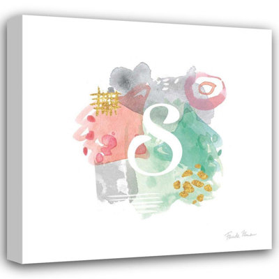 Art graphique sur toile tendue par George Oliver Zaman, Farida