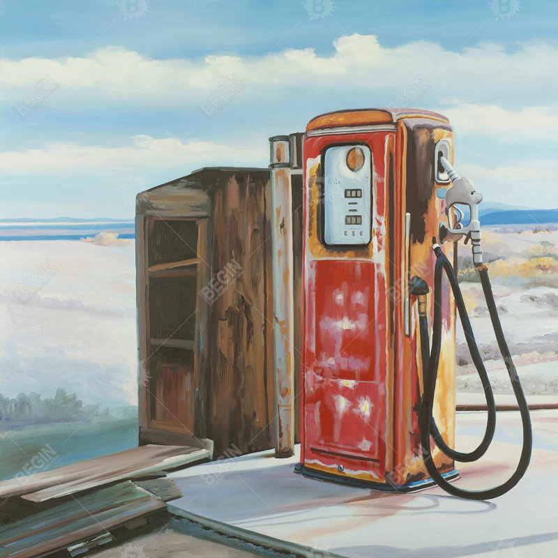 " Old Gas Pump "