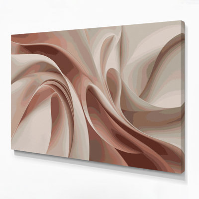Gradient abstrait 76, toile beige