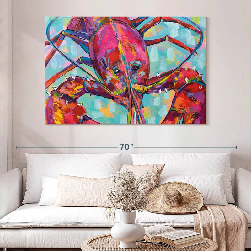 Brampt Lilly Lobster III, H 34 po x l 51 po