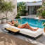 Garden Chair with Cushion-222531845