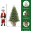 Petit arbre de Noël 4 pi avec lumières 2026, mini arbre de table avec aiguilles de pin en polyéthylène réalistes, petit arbre de Noël avec lumières multicolores en forme de pin, arbre de table pour bureau, tablette, décoration de pièce-1038905205