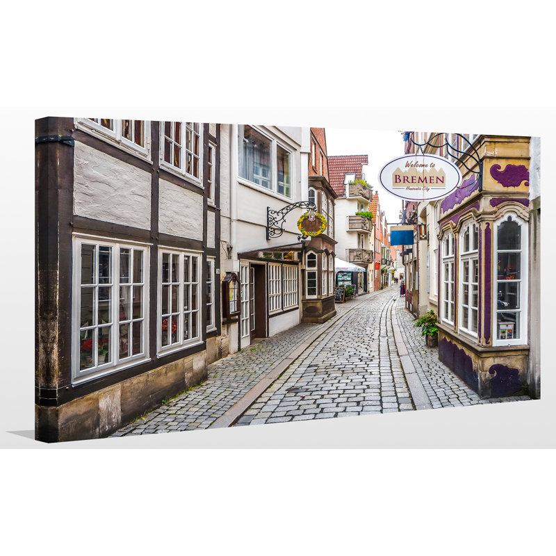 « bremen », reproduction de photo sur toile tendue, H 24 po x l 40 po x P 1 po