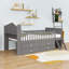 Structure de lit mezzanine simple 4 tiroirs en bois-157443979