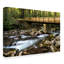 «Bridge and Cascade I», reproduction de photo sur toile tendue-268602974