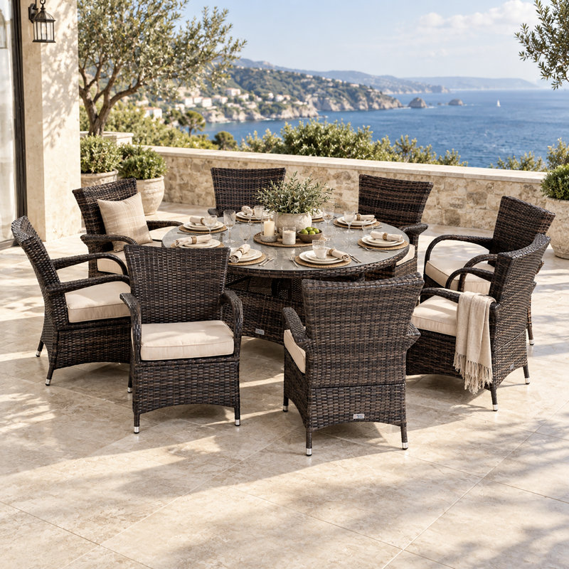 Patio Dining Set Table,