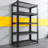 36" W 5-Tiers Garage Shelving Unit, Adjustable Metal Wire Storage Shelf for Basement, Warehouse, Pantry-342953729-348752728