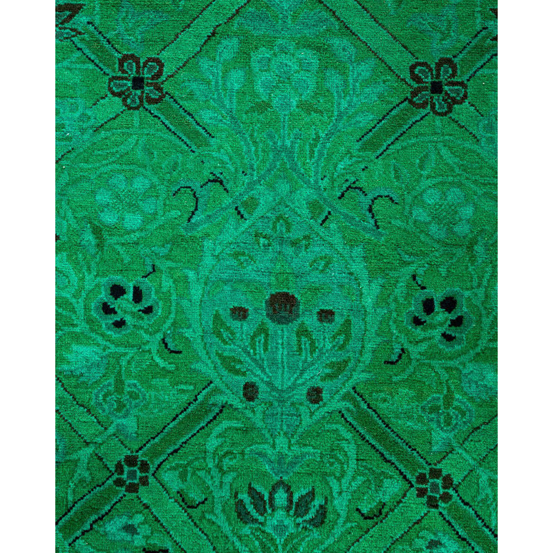 Yaslyn One-of-a-Kind 6' 2" X 9' 5" Hand Knotted Area Rug