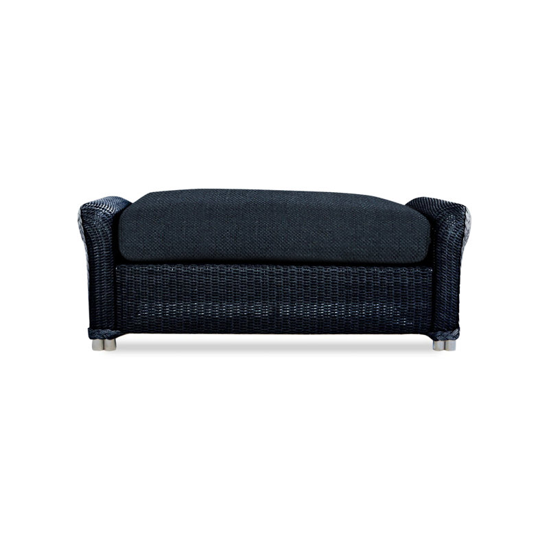 Reflections Outdoor Ottoman, Sandberg Flax, Mink
