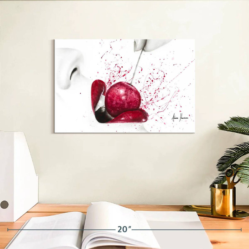 Petite cerise douce de Navette, H 8 po x l 12 po