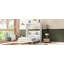 Lit escamotable mural avec tablettes de rangement-1630294613